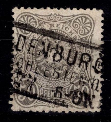 Deutsches Reich 36 a gestempelt geprüft #DEQ60