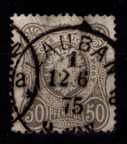 Deutsches Reich 36 a gestempelt geprüft #DEQ61
