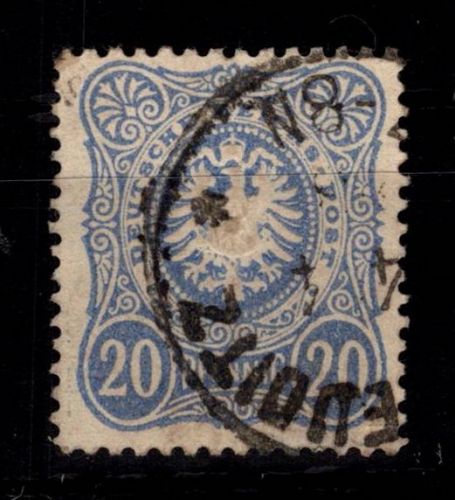 Deutsches Reich 42 b gestempelt