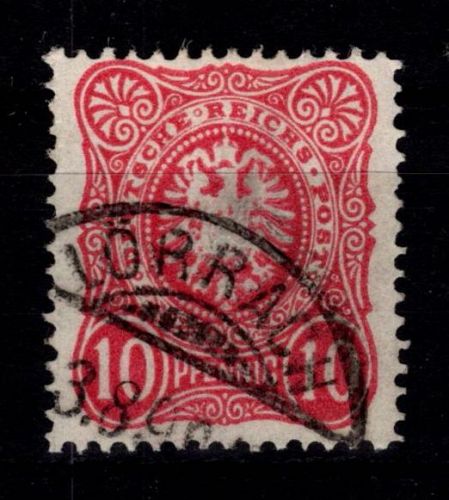 Deutsches Reich 41 b gestempelt