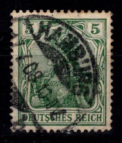 Deutsches Reich 85 I b gestempelt geprüft Jäschke BPP #DER78