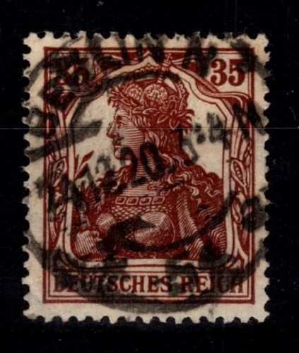 Deutsches Reich 103 a gestempelt geprüft Infla Berlin BPP #DER90