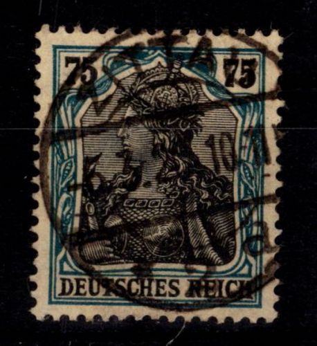 Deutsches Reich 104 a gestempelt geprüft Infla Berlin BPP #DER91