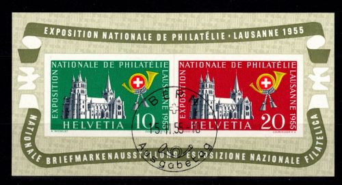 Schweiz Block 15 gestempelt #OV257