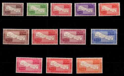 Nepal 80-91 postfrisch -selten- #OV305