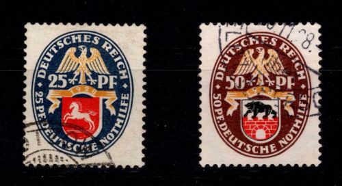 Deutsches Reich 428-429 gestempelt #OV371