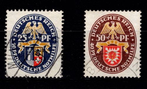 Deutsches Reich 433-434 gestempelt #OV372