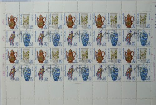 DDR ZD-Bogen 2667-2670 gestempelt