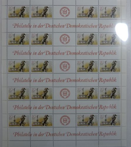 DDR 3265 postfrisch unten durchgezähnt, MAGDEBURG 1989 #OL019