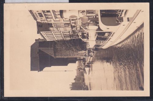 Ak Danzig Krantor gelaufen 8.10.1934 #DBQ13