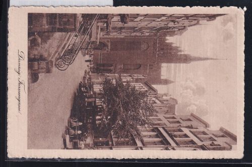 Ak Danzig Frauengasse gelaufen 24.9.1913 #DBQ15