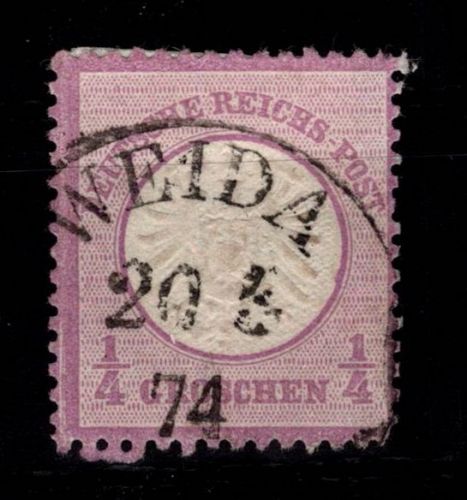 Deutsches Reich 16 gestempelt #DCH93