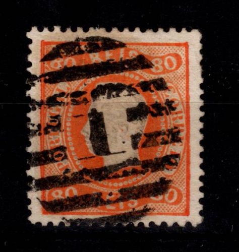 Portugal 30 gestempelt rechts etwas eng gezähnt #DCH94