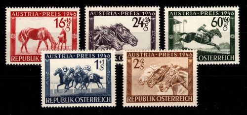 Österreich 785-789 postfrisch