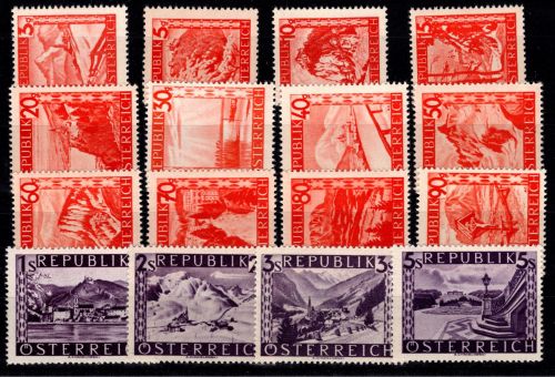 Österreich 838-853 postfrisch #DCI21