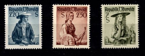 Österreich 978- 980 postfrisch #DCI39