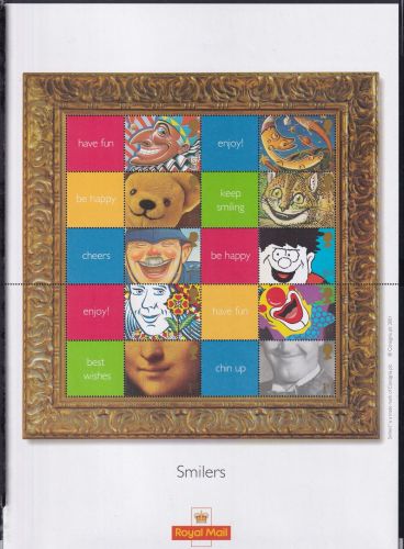 Großbritannien 1327 II-1336 II postfrisch Smilers Bogen "Royal Mail" 2002 #DEN50