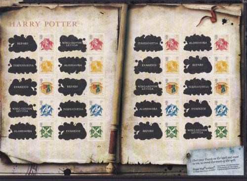 Großbritannien 2547-2551 postfrisch Smilers Bogen "Harry Potter" 2007 #DEN71