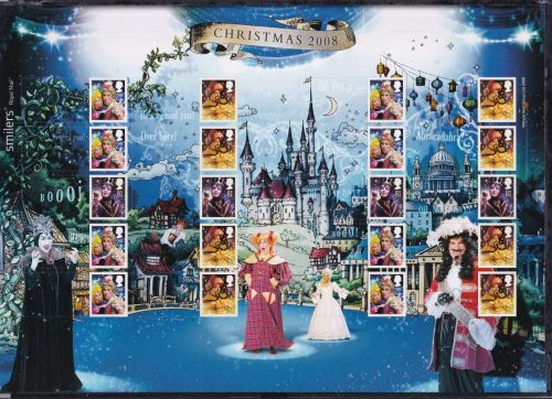 Großbritannien 2686 II-2691 II postfrisch Smilers Bogen "Christmas" 2008 #DEN73