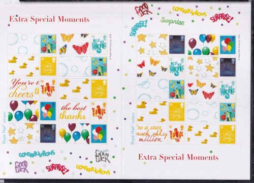 Großbritannien 2451-2456 II postfrisch Smilers Bogen "Moments" 2006 #DEN94