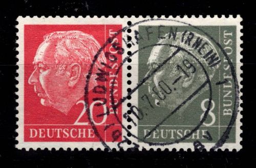 BRD Bund W 23 YI gestempelt Vollstempel Ludwigshafen #DET67