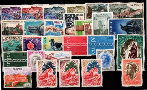 Monaco Jahrgang 1971 postfrisch #OB349