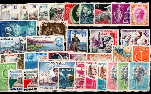 Monaco Jahrgang 1966 postfrisch #OB353