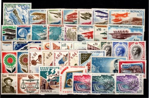 Monaco Jahrgang 1964 postfrisch #OB355