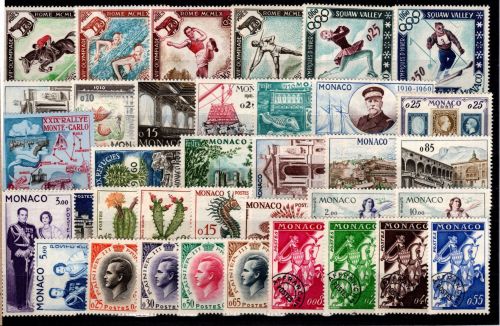 Monaco Jahrgang 1960 postfrisch #OB359