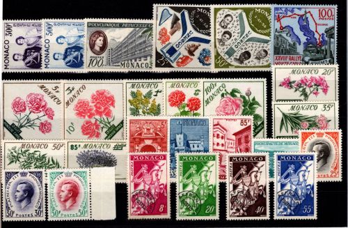 Monaco Jahrgang 1959 postfrisch #OB360