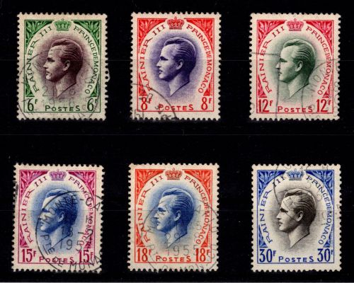 Monaco 506-511 gestempelt #OB379
