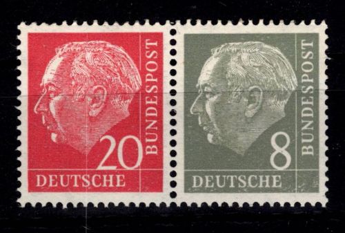 BRD Bund W 23 Y I postfrisch Zusammendruck #OT447