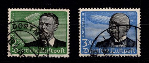 Deutsches Reich 538 x + 539 x gestempelt #OT448