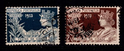 Portugal Zwangszuschlagsmarken 5-6 gestempelt #OT470