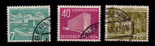 Berlin 121-123 gestempelt
