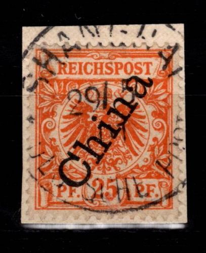 Deutsche APA China 5 II gestempelt