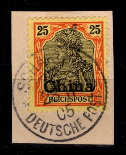 Deutsche APA China 19 gestempelt