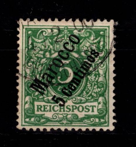 Deutsche APA Marokko 2 gestempelt #DFK92