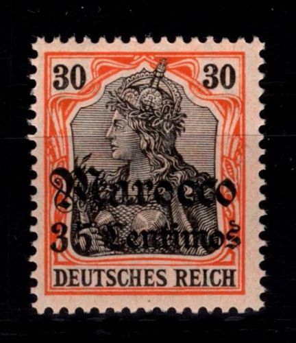Deutsche APA Marokko 39 postfrisch #DFL50