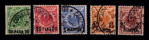 Deutsche APA Türkei 6-10 gestempelt