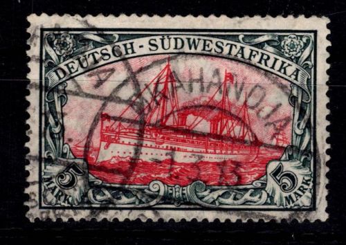 Deutsche Kolonien Südwestafrika 32 Ab gestempelt u.a. geprüft Bothe BPP #DFO70