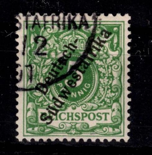 Deutsche Kolonien Südwestafrika 6 gestempelt #DFO75