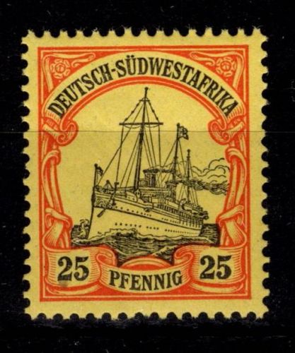 Deutsche Kolonien Südwestafrika 15 postfrisch #DFP11