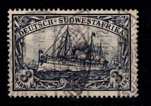 Deutsche Kolonien Südwestafrika 22 gestempelt #DFP60