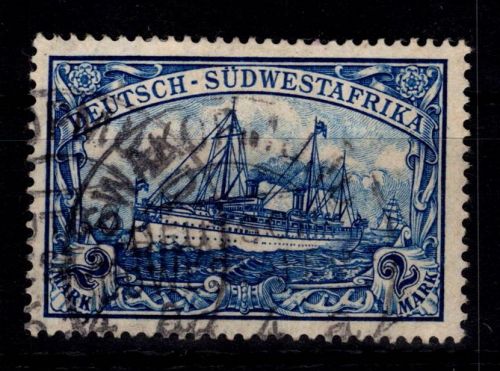 Deutsche Kolonien Südwestafrika 30 gestempelt #DFP63