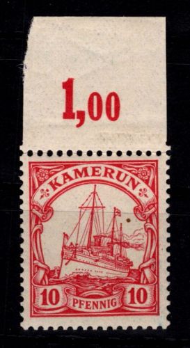 Deutsche Kolonien Kamerun 9 postfrisch signiert Lantelme #DFP88