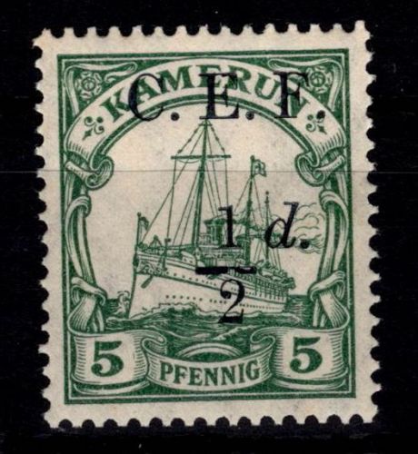 Deutsche Kolonien Kamerun Britische Besetzung 2 postfrisch #DFQ31