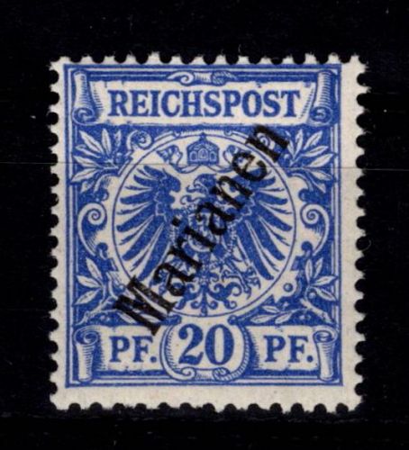 Deutsche Kolonien Marianen 4 II postfrisch #DFR52