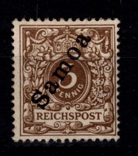 Deutsche Kolonien Samoa 1 postfrisch