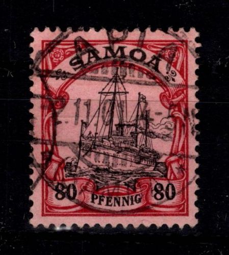 Deutsche Kolonien Samoa 15 gestempelt #DFS34